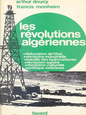 cover image of Les révolutions algériennes
